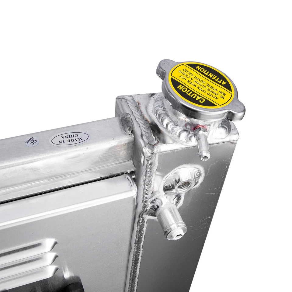 CC369 3 Row Radiator+Shroud Fan For 1967-1972 Chevy/GMC C/K 10/20/30 Pickup Foto 4 de 4