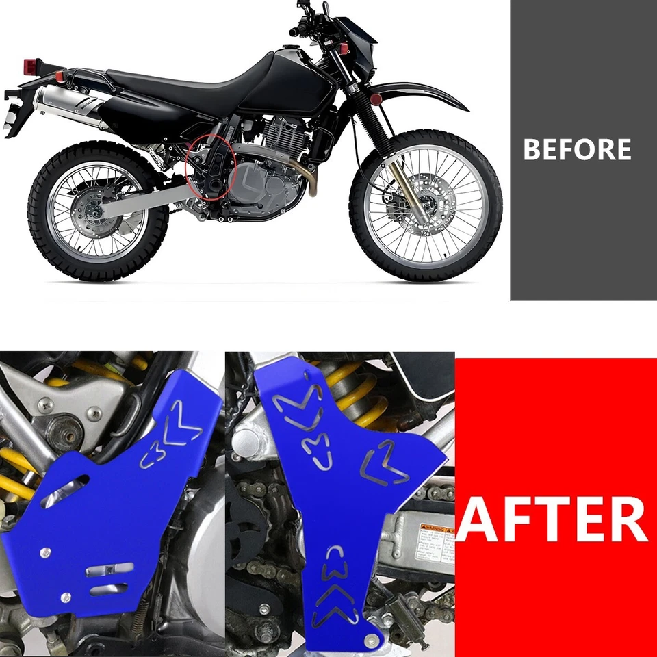 Blue Frame Guard Protector For SUZUKI DR650 DR650SE 1996-2024 DR650S 2015-2024 - Image 2 of 4