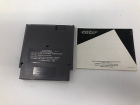 Defender Of The Crown 1989 Nintendo NES (Instruction Manual & Cartridge)