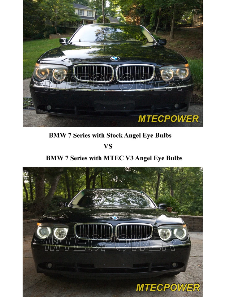 Bombillas LED ojo de ángel MTEC Ver.3.0 para modelos LCI Facelift 2006-2010 Foto 3 de 4