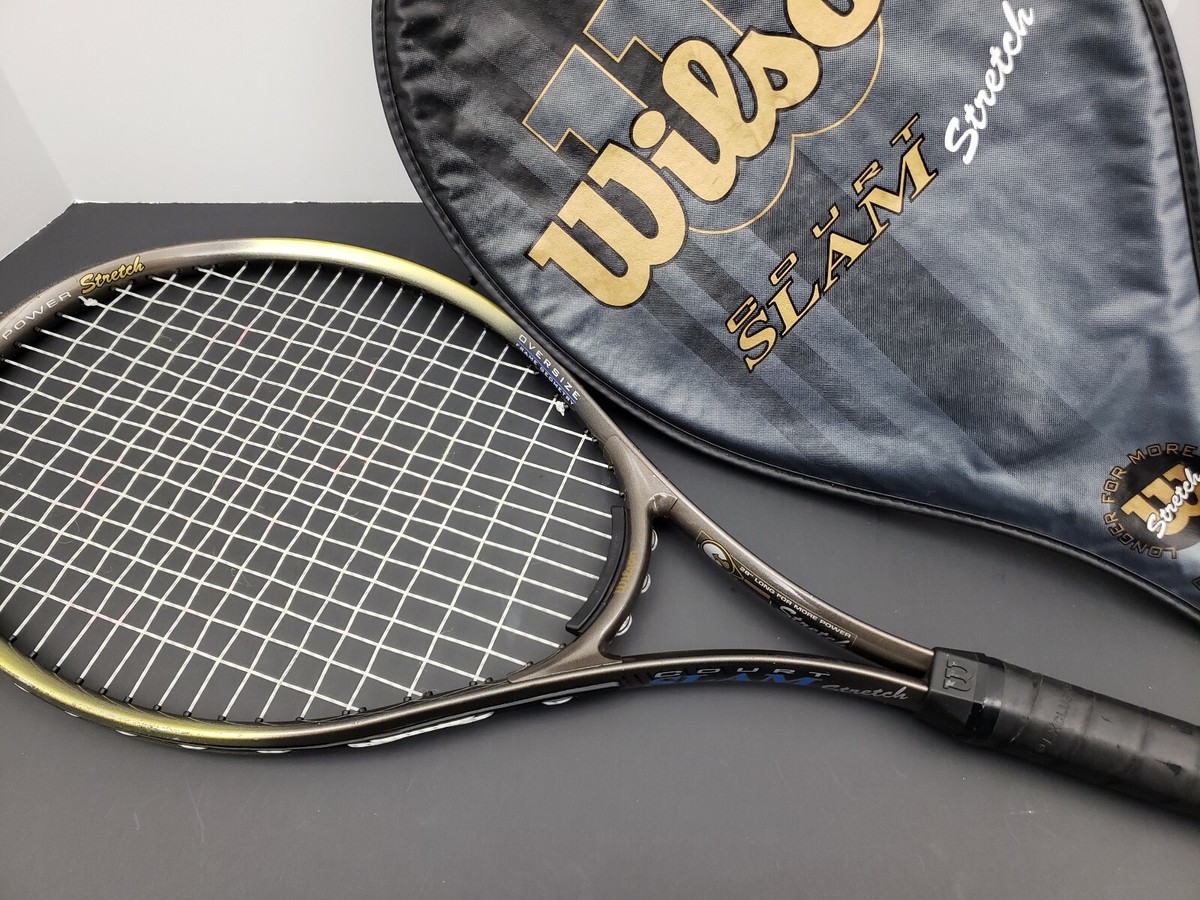 Wilson Court Slam Stretch Tennis Racket with Cover | eBay