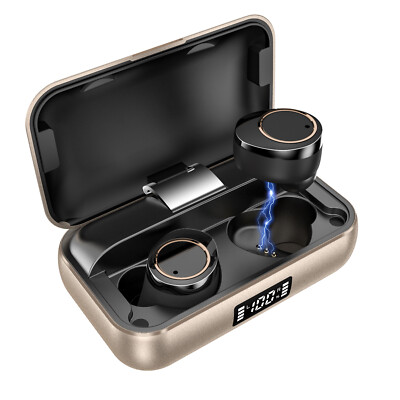 Wireless Headphones Bluetooth 5.0 Earphones Computer Headset Mic