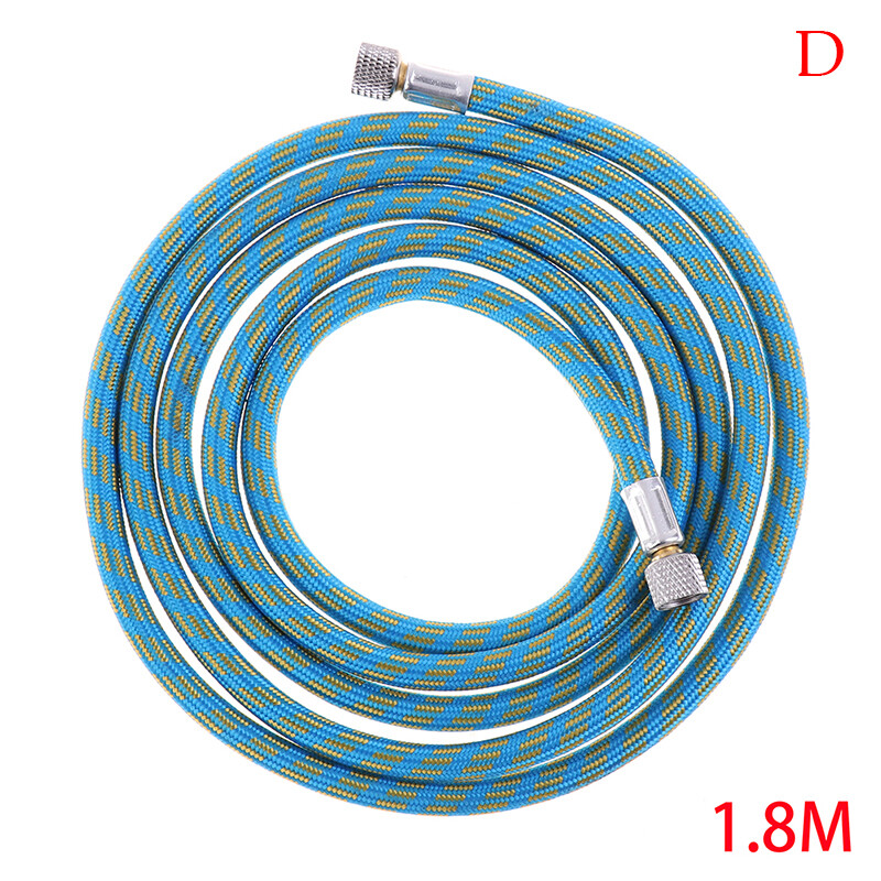 Nylon Braided Airbrush Hose With Standard 1/8"*1.8M(5.9FT) Fitting On