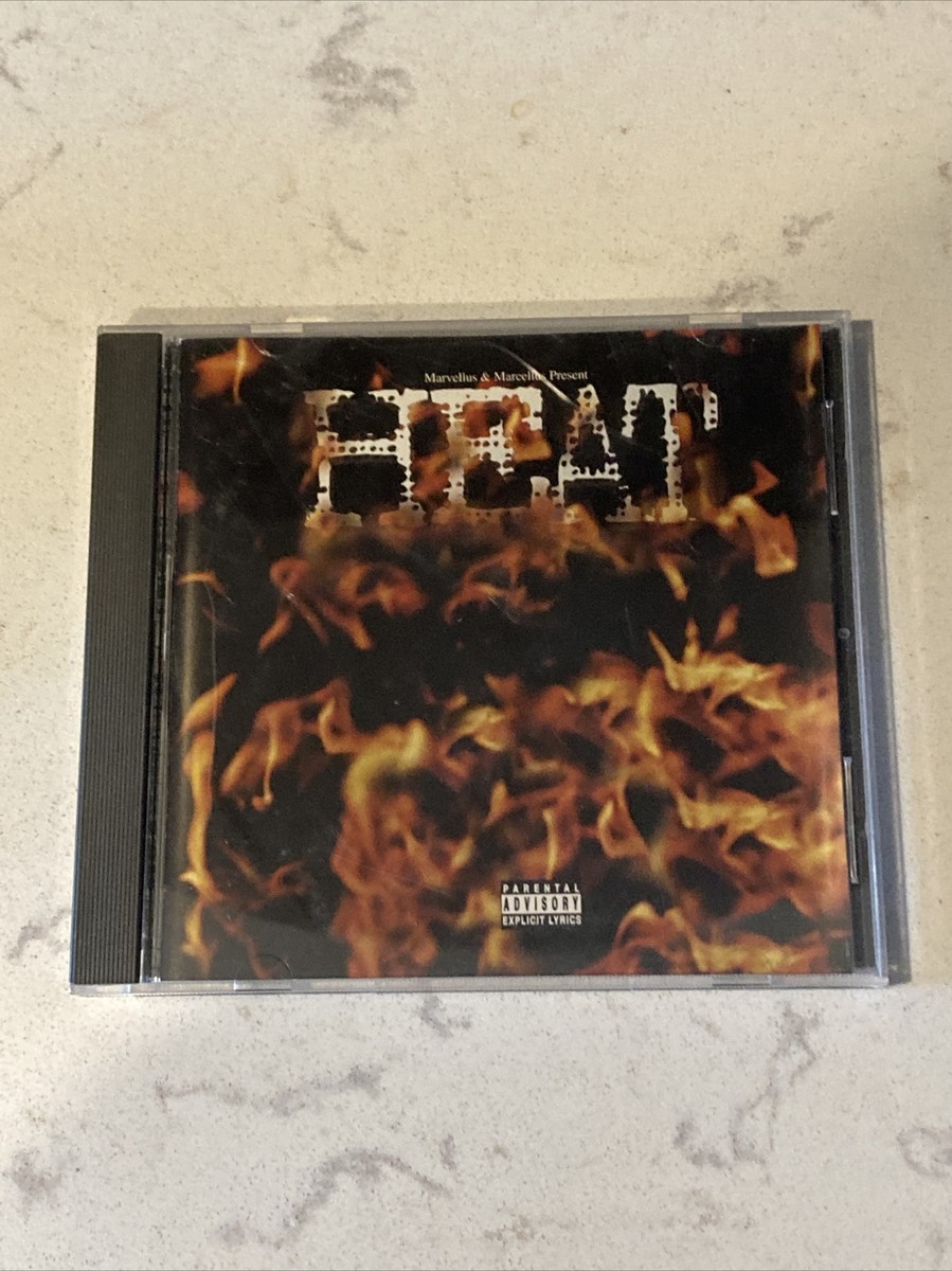 Marvellus & Marcellus Present Heat MUSIC CD hip hop thug rap 2Pac