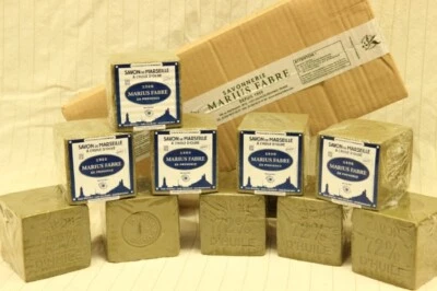 10 x 600g Marius Fabre Savon de Marseille Olivenöl-Seife 5,55€/Block 9,25€/kg