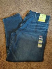 New Mens Levis 502 Straight Regular Fit Blue Jeans Taper 295070652 Size 40 X 32