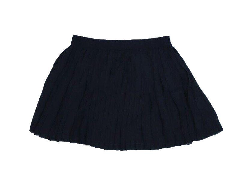 Forever 21 Solid Black Pleated Stretch Waist Line… - image 1