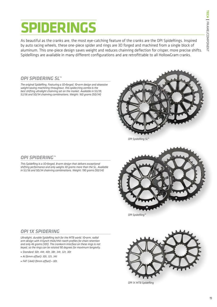 2022 Cannondale Hollowgram MTB Spidering 30t Ai Offset 1X Si