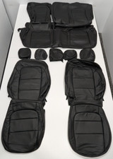 For Ford Bronco Sport Base 2021-2023 Black Leather Seat Covers Kr61