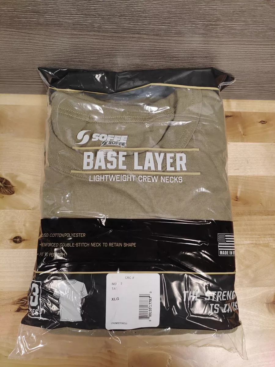 NEW Soffe 3-Pack US Army / Air Force OCP Tan T-Shirts Military - SIZE XL