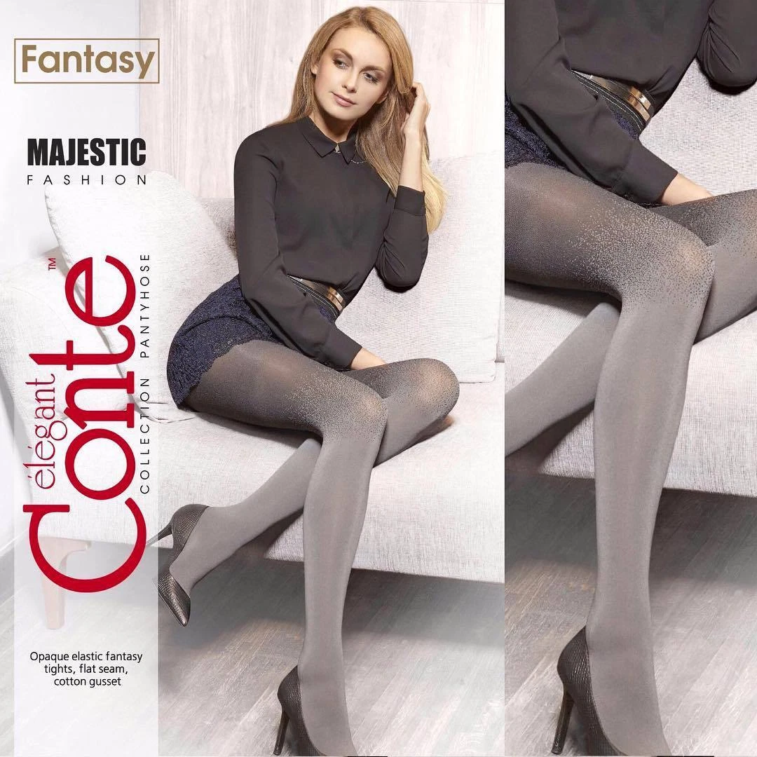 Conte TIGHTS Majestic Fashion Fantasy Fancy Durable Pantyhose