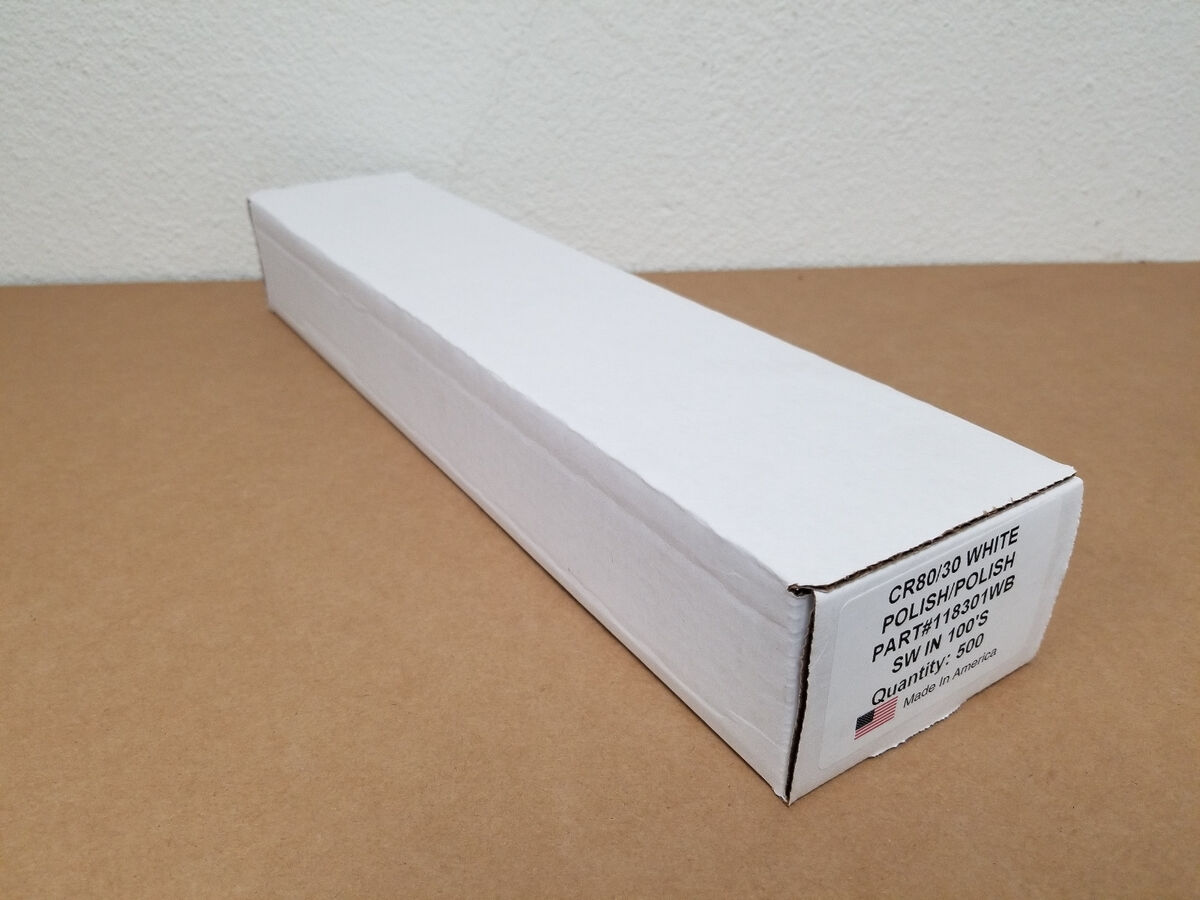 Blank White PVC Cards, CR80, 30 Mil*