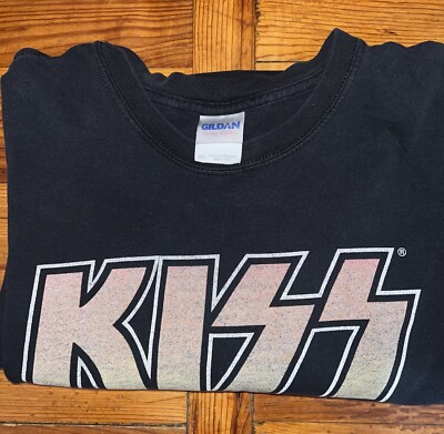 キッス KISS Tシャツ GILDAN KISS Mens XXL Black Cotton Short Sleeve Crewneck T-Shirt Gildan | eBay