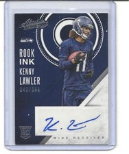 2016 ABSOLUTE. KENNY LAWLER. NFL. ROOKIE AUTOGRAPH. 