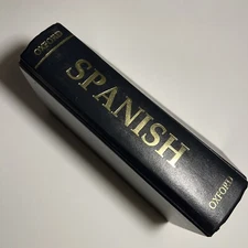Oxford Spanish English Dictionary Hardcover Dictionary Hardcover No Dust Jacket
