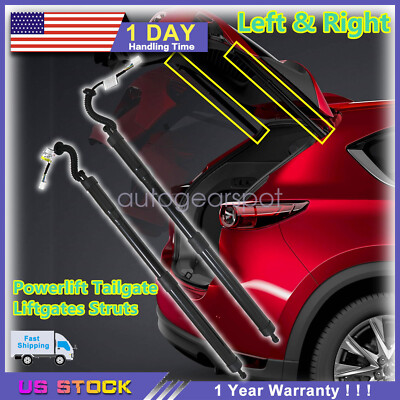 Rear Left & Right Powerlift Tailgate Struts For Mazda CX-5 2017