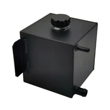 3L Universal Coolant Reservoir Tank Aluminum Expansion Overflow With Cap