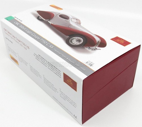 CMC 1/18 Talbot LAGO T150 Coupe C-SS Teardrop Figoni&Falaschi 1937 M165 - Picture 10 of 10