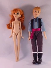 Disney Classic Frozen Kristoff Mattel Princesses Anna Frozen Dolls 11" 2015 Toy