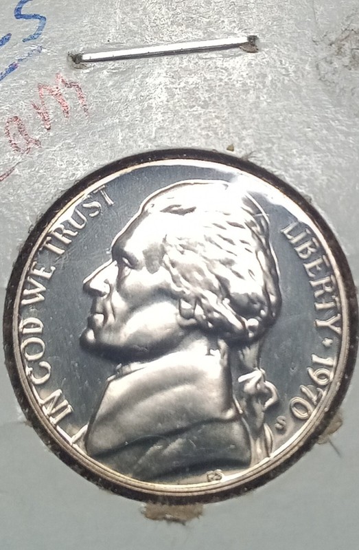 1970 S Jefferson Nickel BRILLIANT GEM RARE DEEP CAMEO PROOF CLEAR S