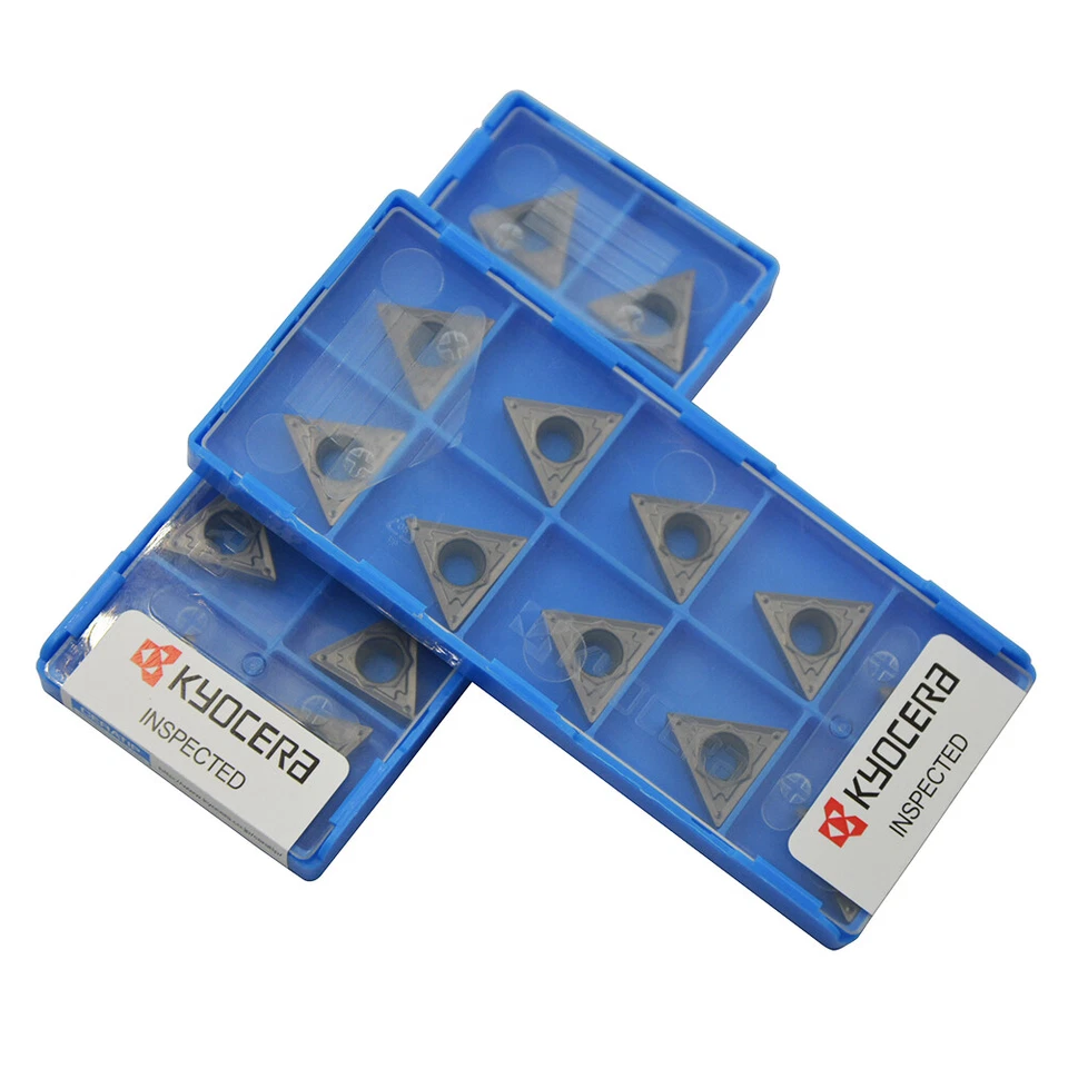 10pcs TCMT16T304HQ TCMT3251HQ TN60 CNC Cermet Inserts New - Image 2 of 4