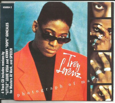 TREY LORENZ w/ MARIAH CAREY Prod Photograph w/ 2 MIXES & SINGLE vers CD SEALED 