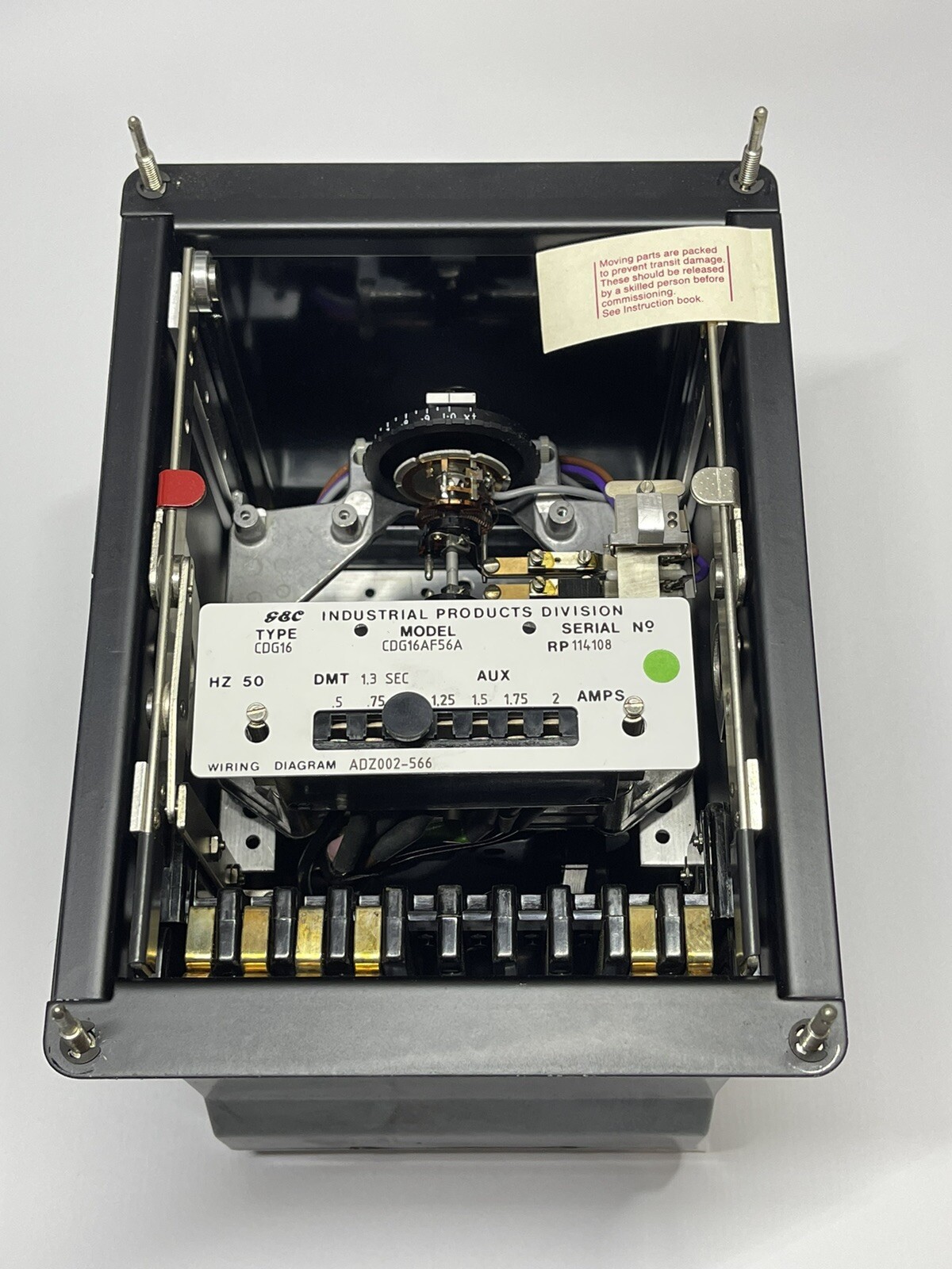 GEC Alstom CDG 16 Inverse Time Overcurrent & Earth Fault Relay ...