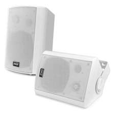 Pyle PDWR51BTWT Bluetooth 5.25 In Speaker System, White 2 Pack  Open Box 