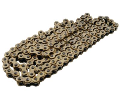 Kette Heavy Gold verstärkt IGM Teilung 420 Länge 130 Motorrad Moped Enduro ATV
