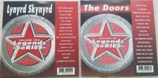 2 CDG LEGENDS KARAOKE DISCS 1970'S CLASSIC ROCK DOORS  LYNYRD SKYNYRD CD G