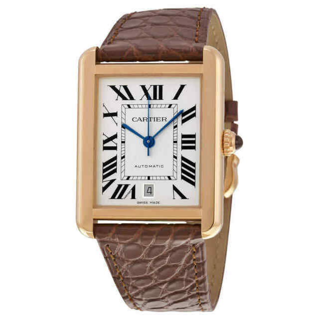 Cartier Tank Silver Men's Watch 