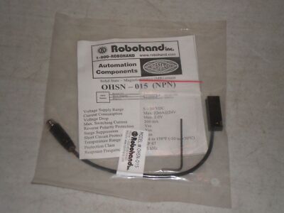 New! Robohand OHSN-015 Magnetoresistive MR Destaco Sensor NPN Switch Free Ship!