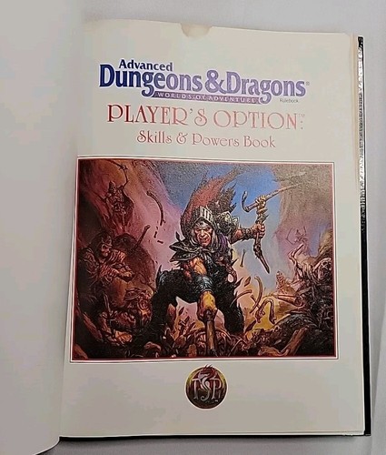Advanced Dungeons and Dragons Player's Option: Skills & Powers 1st printing 2145 - Imagen 6 de 7