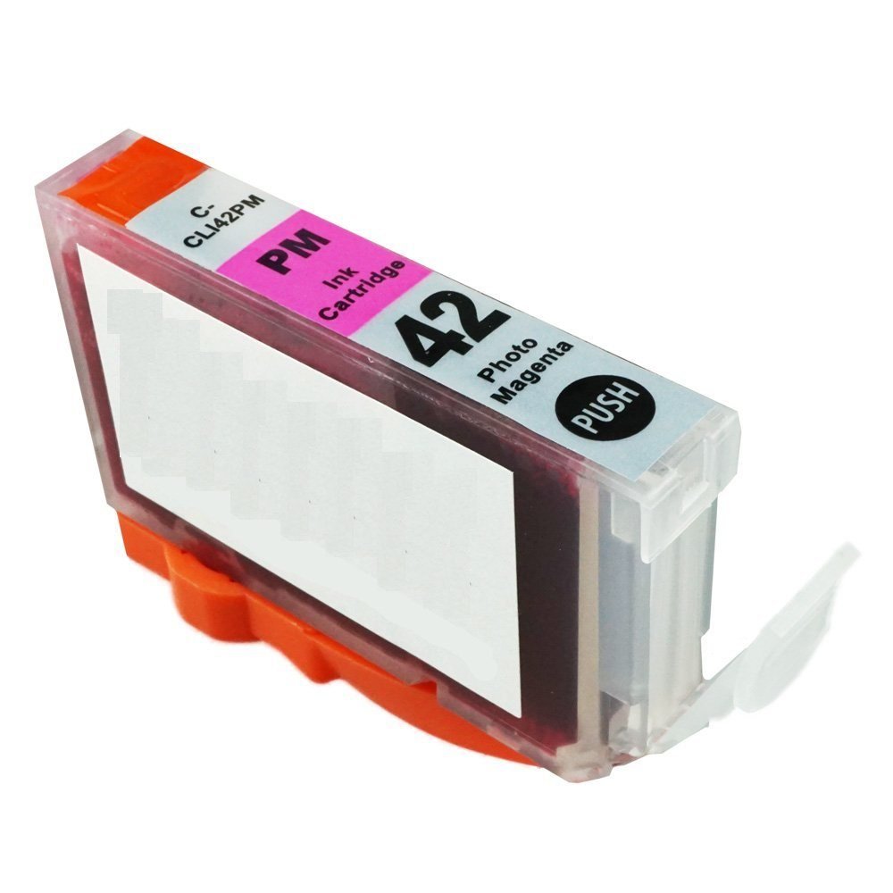 2PKS Photo Magenta Ink Cartridge for Canon CLI-42 CLI42 PIXMA PRO-100