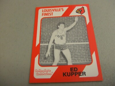 1989 Collegiate Collection #29 Ed Kupper Louisville Cardinals Basketball