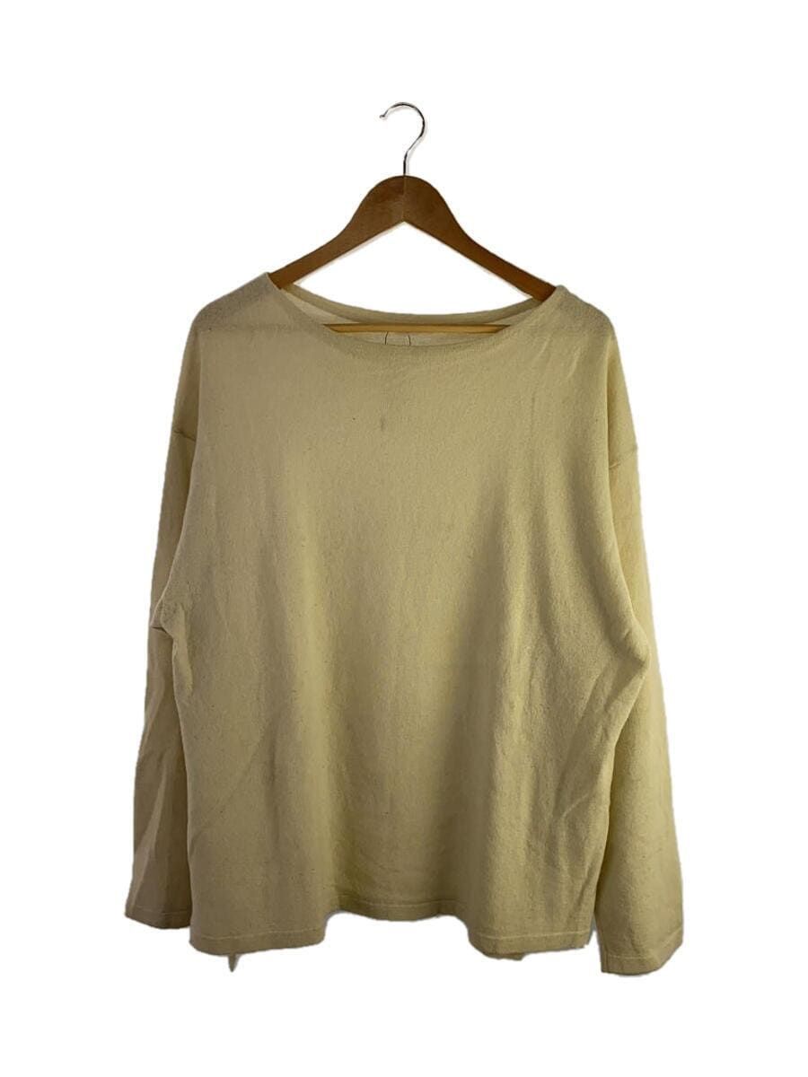 COMOLI ウール和紙 BOAT NECK KNIT size3 comoli 24ssウール和紙ボート