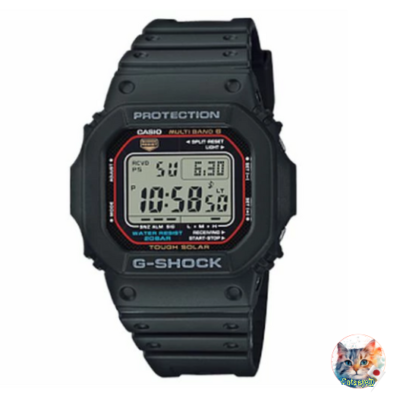 Casio G-Shock Radio Solar EL Backlight Type GW-M5610-1JF Black New
