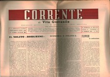 Corrente di Vita Giovanile, periodico quindicinale di Letteratura, Arte, Poli...