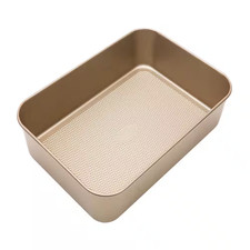 Pro Series 0.8 Qt. Steel Deep Roasting Pans with Diamond Base