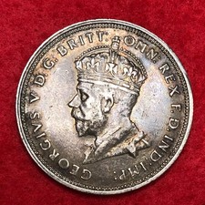 1927 Australia King George V Silver 1 Florin