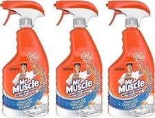 Mr Muscle Advanced Power Bathroom & Toilet 750ml - Orange (Pack of 3) 19.85 per litre