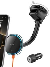 for Qi2 15W MagSafe Car Mount Charger, Suction Cup Holder for Car Windshield ...