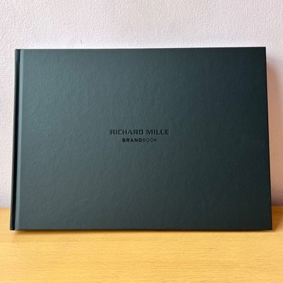 その他 RICHARD MILLE BRANDBOOK RICHARD MILLE BRAND BOOK 3 WITH LARGE MATCHING SHOPPING BAG BRAND