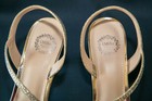 I. MILLER Womens Gold Nalda Platino Rhinestone Heel Shoes Sz 8.5M - NEW IN BOX — photo 8