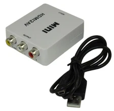 HDMI Digital Converter to Composite Video with Left/Right Analog Audio