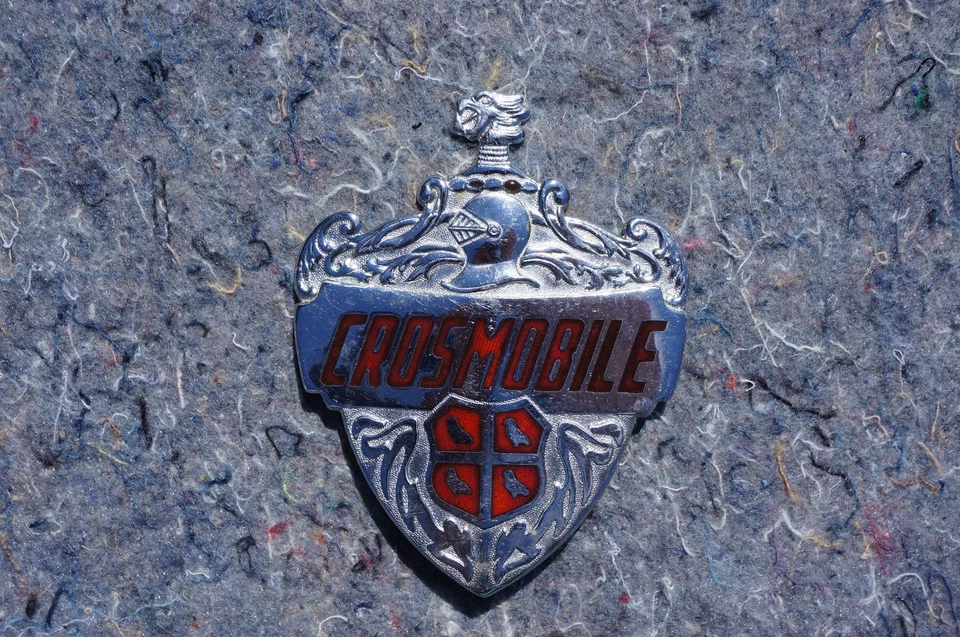 Винтажный значок эмблема CROSMOBILE украшение производителя автомобиля CROSLEY - Изображение 3 из 4