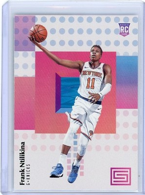 2017-18 Panini Status Frank Ntilikina New York Knicks Rookie Base Card #130