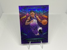 2024-25 Panini Obsidian Electric Etch Purple Flood Keyonte George /75 Utah Jazz