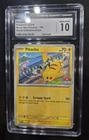 2024 POKEMON WORLD CHAMPIONSHIPS BLACK STAR PROMO #190 PIKACHU CGC 10 GEM MINT