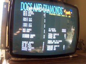 2014 DOG DIAMOND CHERRY MASTER 8 LINER PCB  WORKS! LOOK